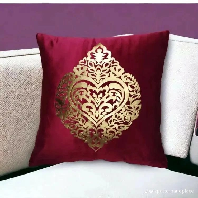 Bridal Luxuary Laser Cusions Cover