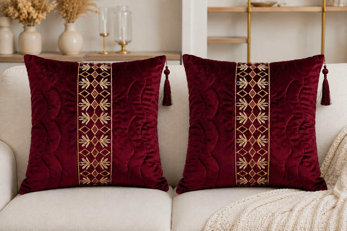 ✨ **Premium Cushion Cover 🛋️ | Style, Comfort & Elegance for Your Home 💖** ✨
